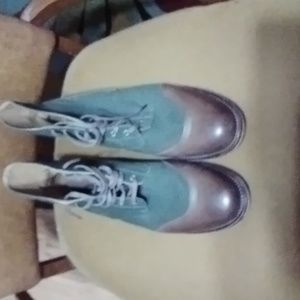 Men's Grenson Green Boots, 11 G